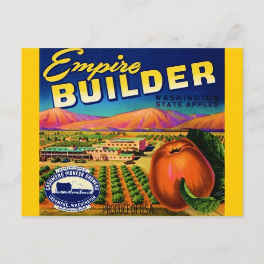 Empire Builder Briefkaart (Voorkant)