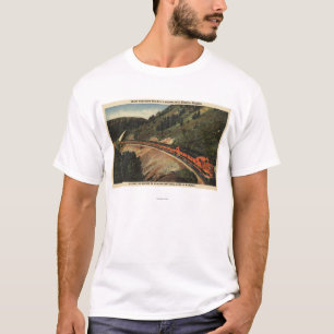 Empire Builder-trein T-shirt