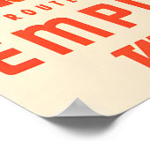 Empire Builder - Western Star - Oude Reisposter Poster (Hoek)