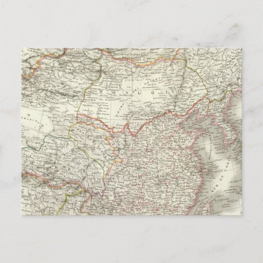 Empire Chinois, Japon - Chinees imperium en Japan Briefkaart (Voorkant)