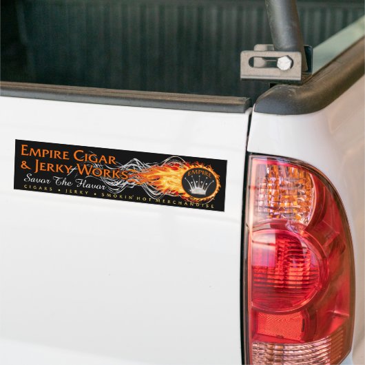 EMPIRE Cigar & Jerky Works Bumpersticker (Op Truck)