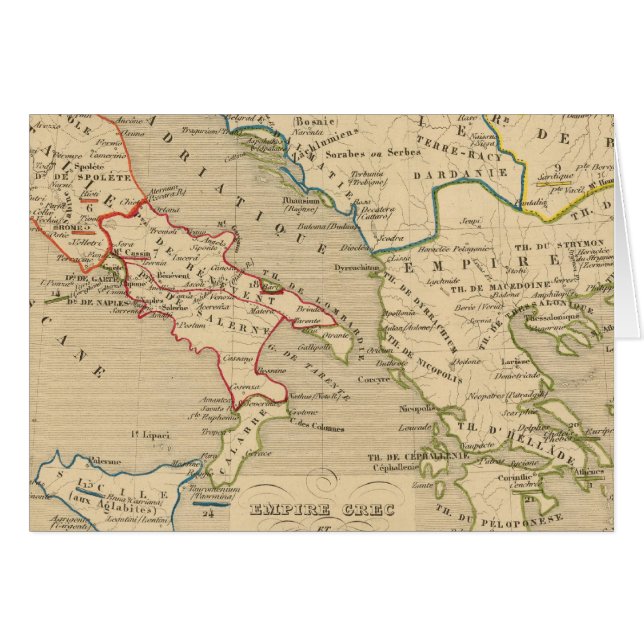 Empire Grec et Royaume d'Italie 774 a 900 (Voorkant Horizontaal)