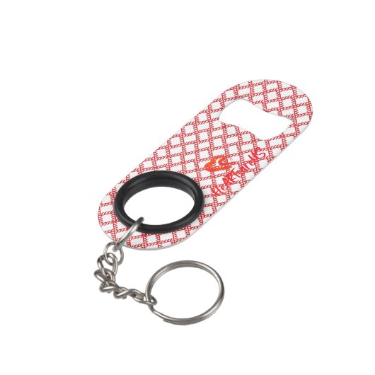 Empire Heart Ornament Mini Flessenopener (Achterkant Gekanteld)