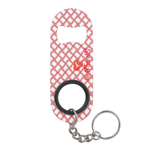 Empire Heart Ornament Mini Flessenopener (Achterkant)