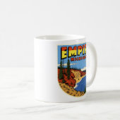 Empire Michigan Vintage Koffiemok (Voorkant rechts)