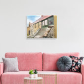 EMPIRE MINE, NEVADA CITY, CALIFORNIË, WATERVERF CANVAS AFDRUK (Insitu (Woonkamer))