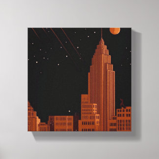 Empire Oplopend Canvas Afdruk