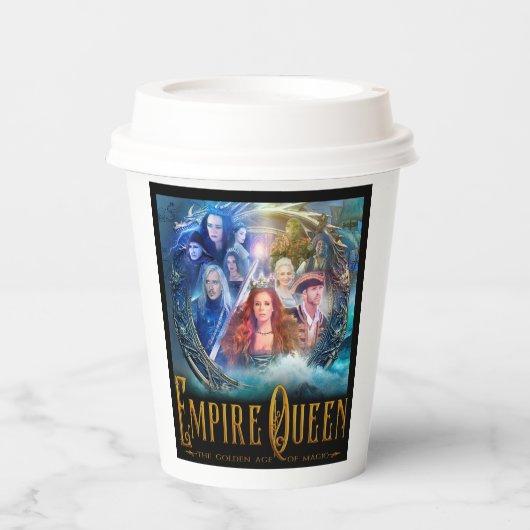 Empire Queen Paper Cup Papieren Bekers (Voorkant)