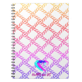 Empire Rainbow Heart Spiral Notitieboek