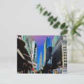 Empire Sate Building uit 42nd St. New York Poster Briefkaart (Staand voorkant)