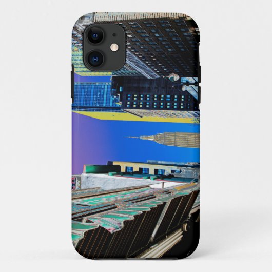 Empire Sate Building uit 42nd St. New York Poster Case-Mate iPhone Case (Achterkant)