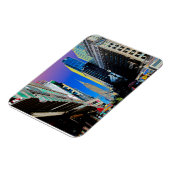 Empire Sate Building uit 42nd St. New York Poster Magneet (Linkerzijde)