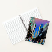 Empire Sate Building uit 42nd St. New York Poster Notitieboek (Binnen)