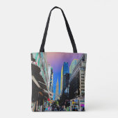 Empire Sate Building uit 42nd St. New York Poster Tote Bag (Achterkant)