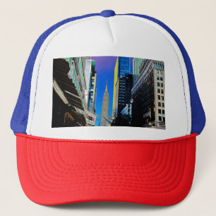 Empire Sate Building van 42nd St. New York Poster Trucker Pet