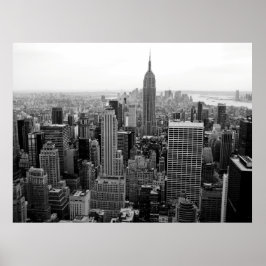 Empire staat in New York Poster