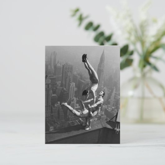 Empire State Balance Briefkaart (Staand voorkant)