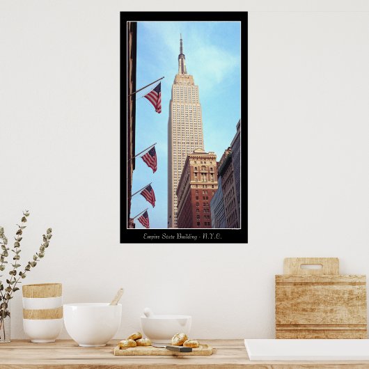 Empire State Bldg. Poster (Keuken)
