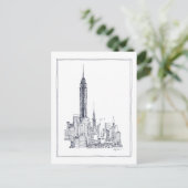 Empire State Briefkaart (Staand voorkant)