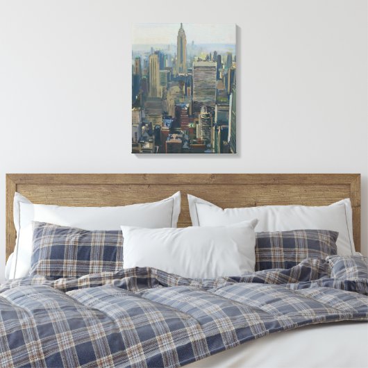 Empire State Building 2012 Canvas Afdruk (Insitu (Slaapkamer))
