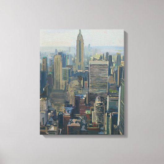 Empire State Building 2012 Canvas Afdruk (Voorkant)