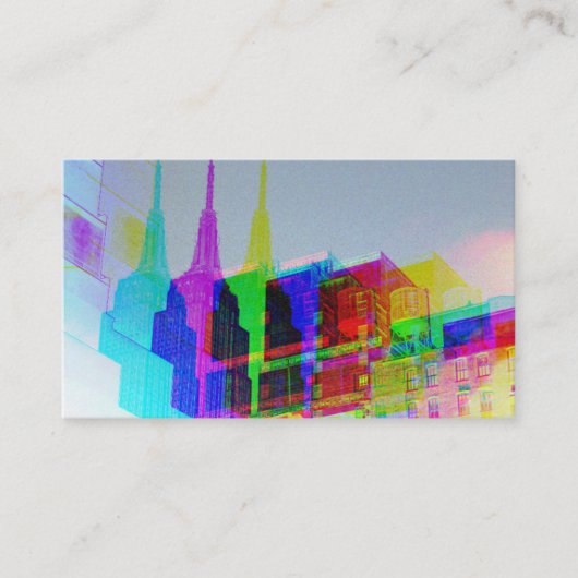 Empire State Building Afsprakenkaartje (Voorkant)