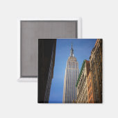 Empire State Building Against the Sky, NYC Magneet (Voorkant / Achterkant)