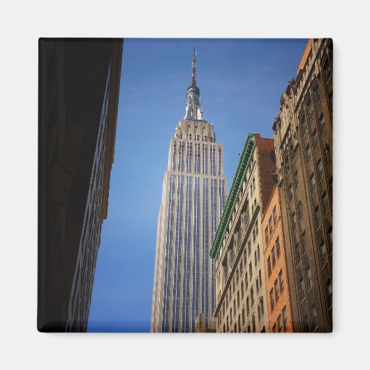 Empire State Building Against the Sky, NYC Magneet (Voorkant)