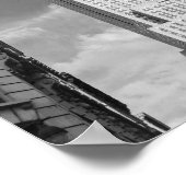 Empire State Building Black and White Photography Poster (Hoek)