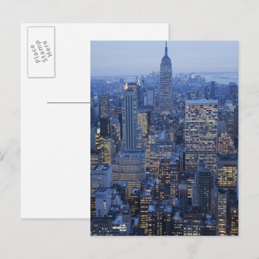 Empire State Building Briefkaart (Voorkant / Achterkant)