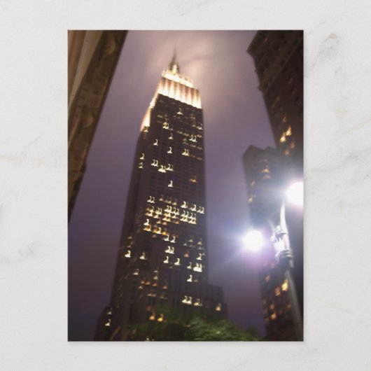 Empire State Building Briefkaart (Voorkant)