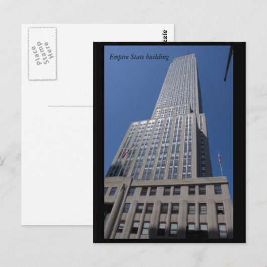 Empire State Building Briefkaart (Voorkant / Achterkant)