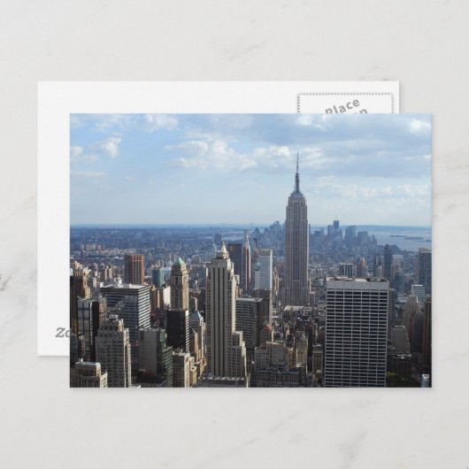 Empire State Building Briefkaart (Voorkant / Achterkant)