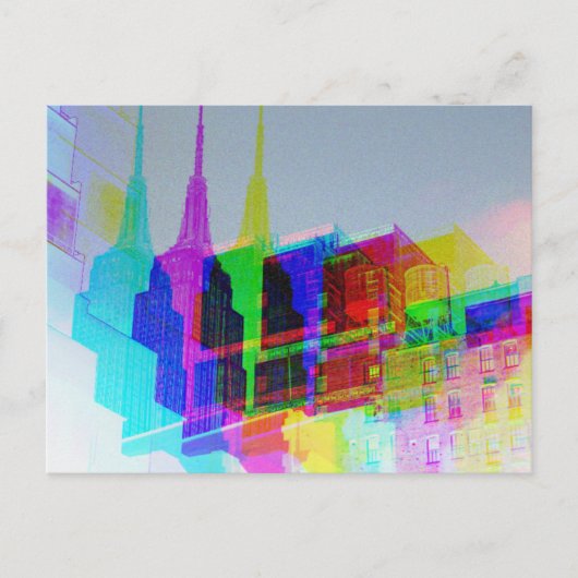 Empire State Building Briefkaart (Voorkant)