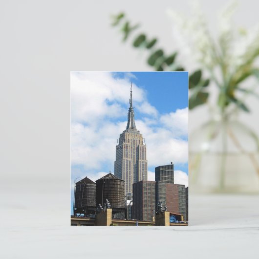 Empire State Building Briefkaart (Staand voorkant)