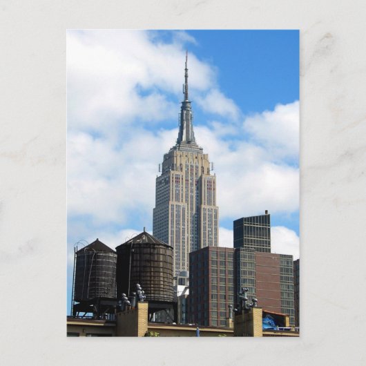 Empire State Building Briefkaart (Voorkant)