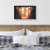 Empire State Building Canvas Print (Insitu (Slaapkamer))