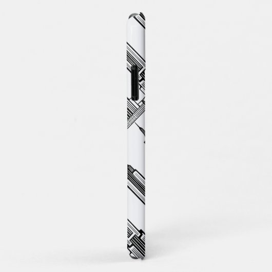 Empire State Building Case-Mate iPhone Case (Achterkant/rechts)