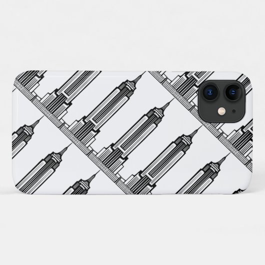 Empire State Building Case-Mate iPhone Case (Achterkant (horizontaal))