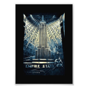 Empire State Building Foto Afdruk