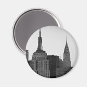 Empire State Building Foto Magneet (Voorkant / Achterkant)