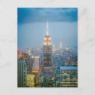 Empire State Building in New York Briefkaart