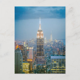 Empire State Building in New York Briefkaart