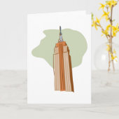 Empire State Building Kaart (Gele Bloem)