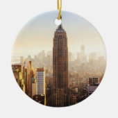 Empire State Building Keramisch Ornament (Voorkant)