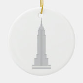 Empire State Building Keramisch Ornament (Voorkant)