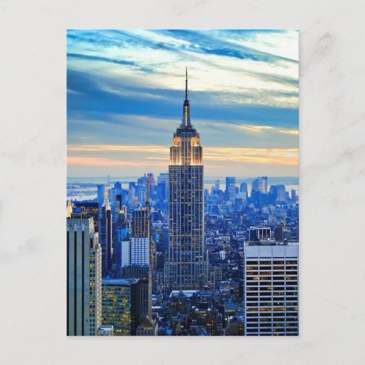 Empire State Building, Manhattan, New York City Briefkaart (Voorkant)