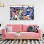 Empire State Building, Midtown Manhattan Canvas Afdruk (Insitu (Woonkamer))