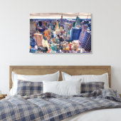 Empire State Building, Midtown Manhattan Canvas Afdruk (Insitu (Slaapkamer))