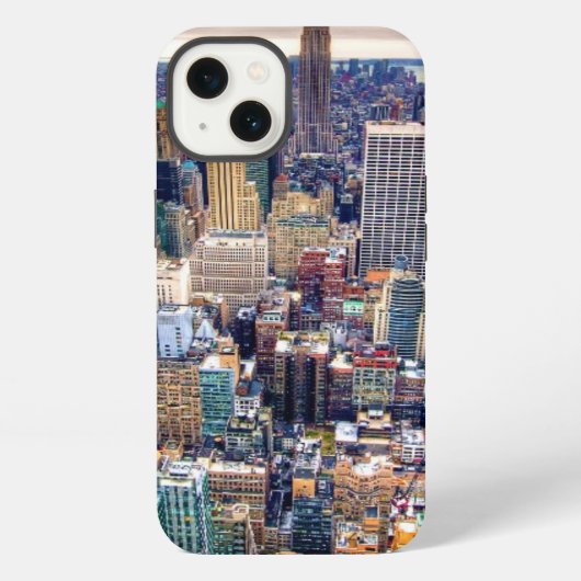 Empire State Building, Midtown Manhattan iPhone Hoesje (Achterkant)
